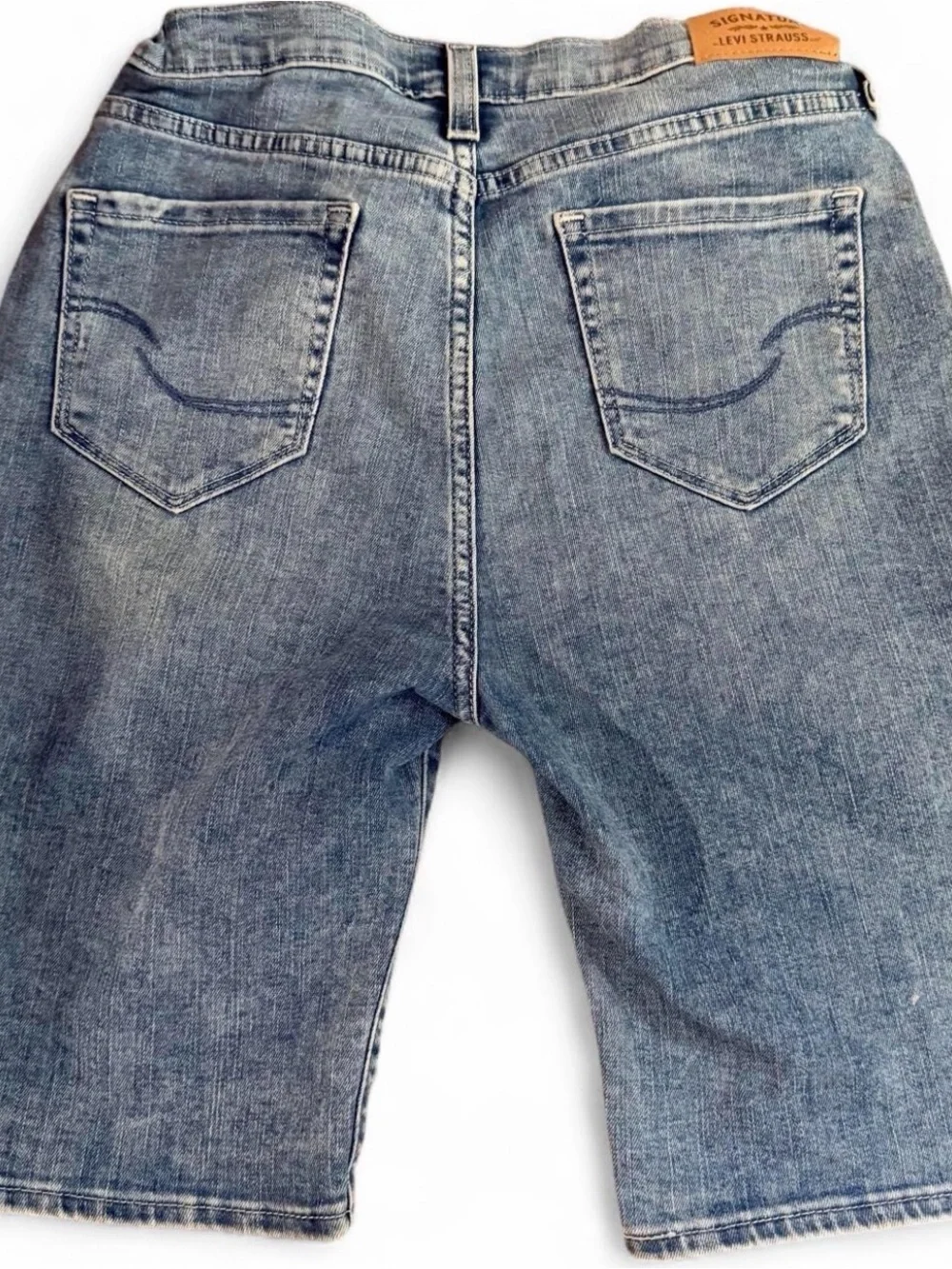 Signature by Levi Strauss Women's Light Blue Denim Shorts
